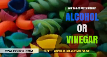 Dyeing Pasta Without Alcohol or Vinegar: An Easy Guide