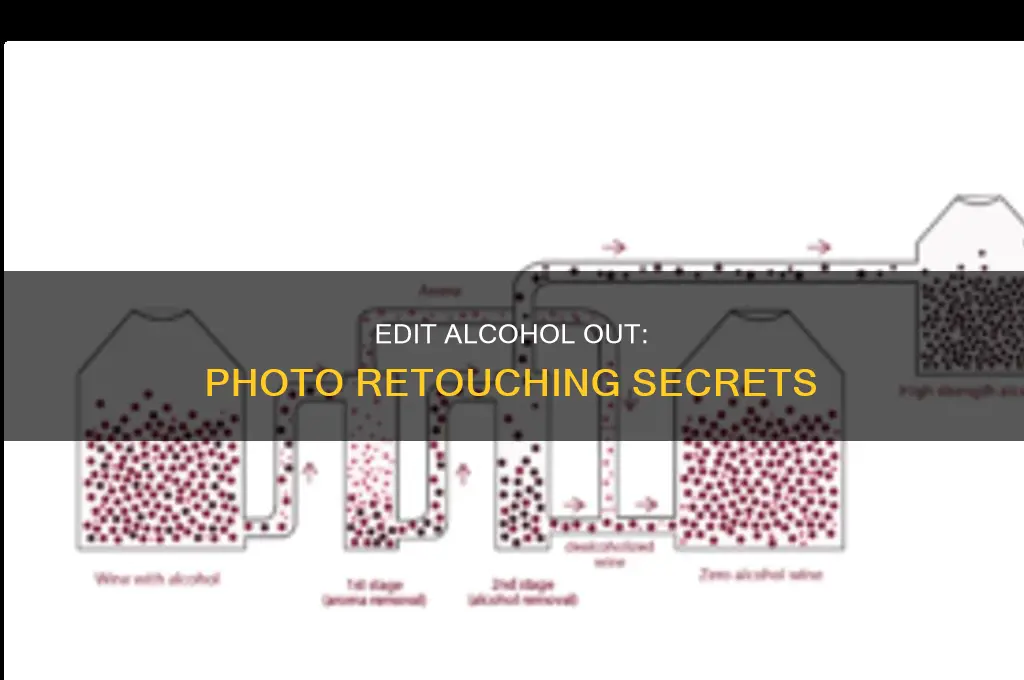 how to edit alcohol out of a picture
