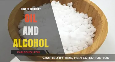 Mastering Emulsification: Blending Oil and Alcohol Seamlessly in Simple Steps
