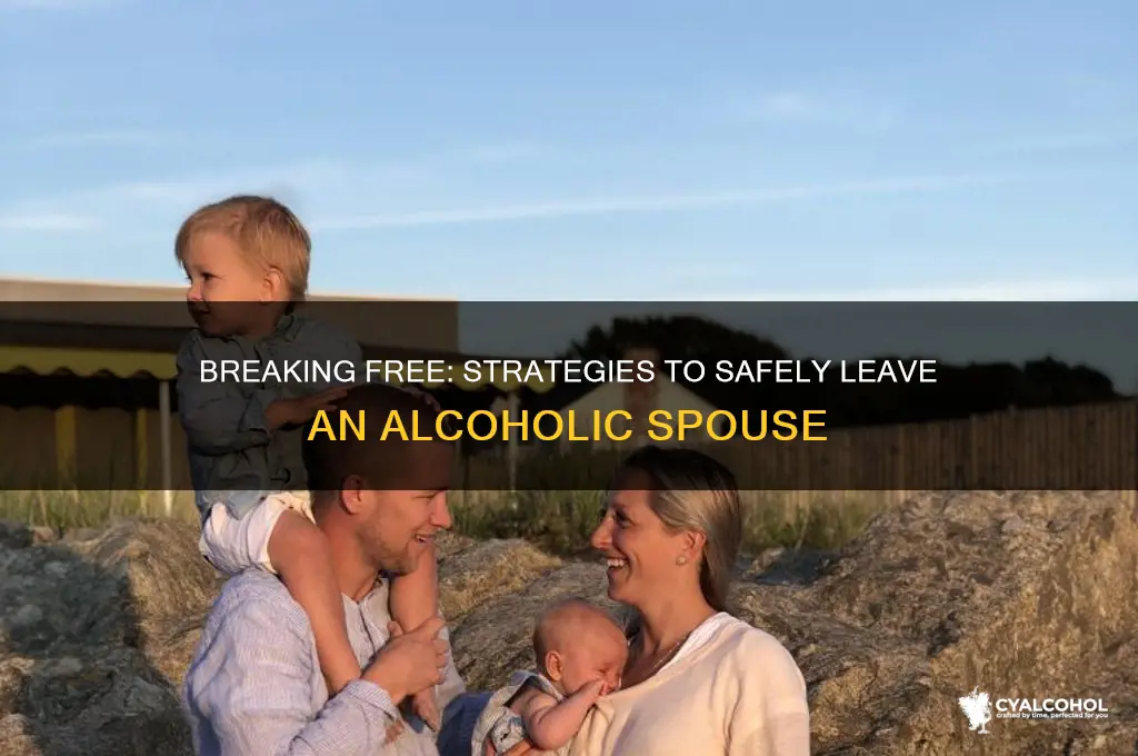 how to escape an alcoholic husband