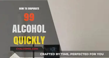 Fast Methods to Rapidly Evaporate 99% Alcohol Safely and Efficiently