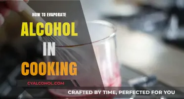 Mastering Alcohol Evaporation: Tips for Perfectly Cooked Dishes