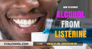Extracting Alcohol from Listerine: A Step-by-Step Guide and Safety Tips