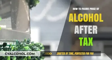Calculating Alcohol Prices: Tax Included
