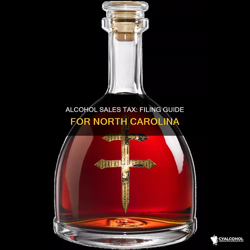 how to file a alcohol sale tax in nc