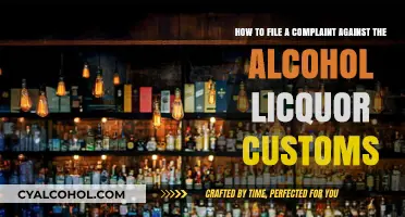 Filing Complaints: Alcohol, Liquor, and Customs