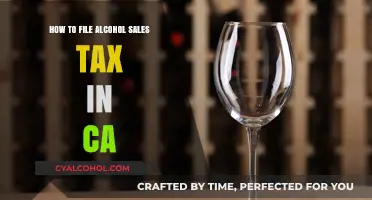 Filing Alcohol Sales Tax: A Guide for California Businesses