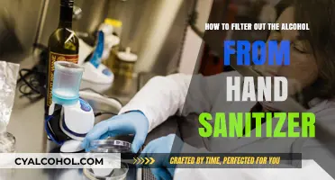 Filtering Alcohol: Sanitizer Purification Techniques