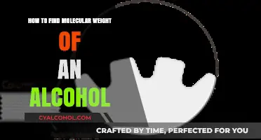 Finding Molecular Weight: Alcohol's Identity