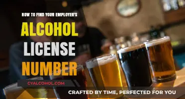Finding Your Employer's Alcohol License: Quick and Easy Steps