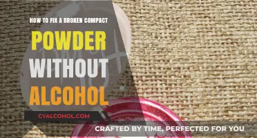 Fix Your Compact Powder: No Alcohol, No Problem!