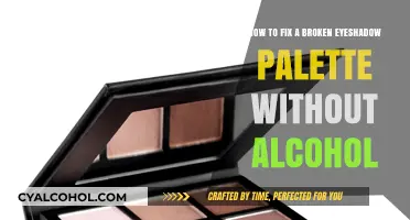 Repairing Eyeshadow: No Alcohol, No Problem