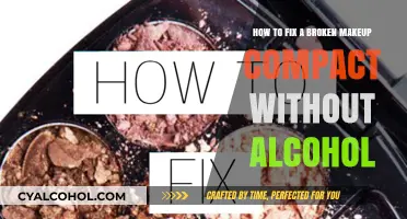 Repair Your Makeup Compact: No Alcohol Needed!