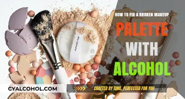 Fixing Broken Makeup Palettes with Alcohol: A Quick Guide
