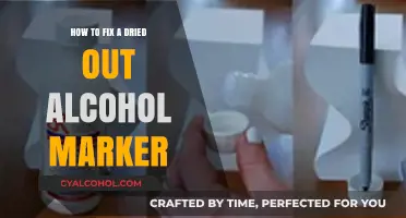 Reviving Dried Alcohol Markers: Quick and Easy Fixes