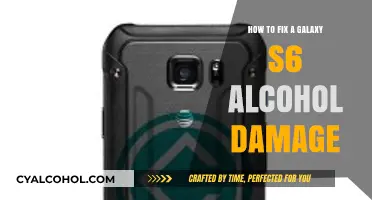 Repairing Alcohol Damage on a Galaxy S6
