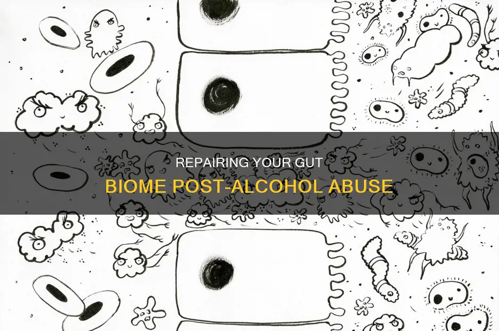 how to fix gut biome after alcohol abuse