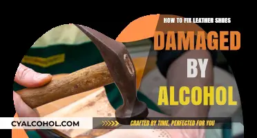 Salvaging Alcohol-Damaged Leather Shoes: A Quick Guide