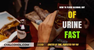 Quickly Flush Alcohol from Your Urine