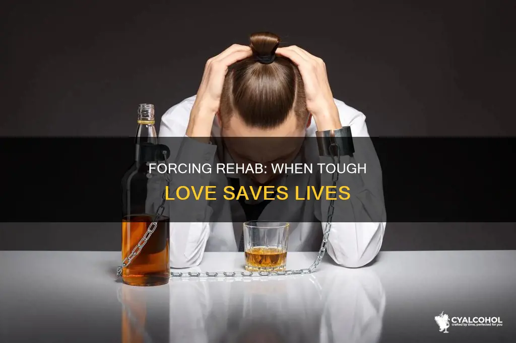 how to force someone to go to rehab for alcoholism