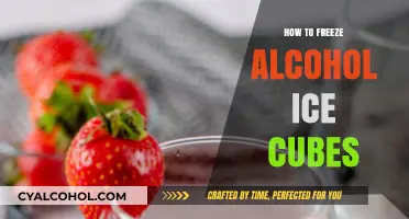 Freeze Alcohol Ice Cubes: A Simple Guide for Perfect Chilled Drinks