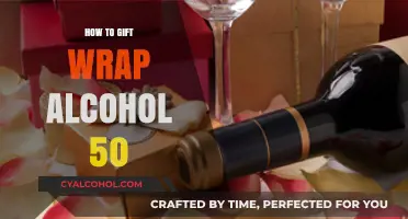 Creative Alcohol Gift Wrapping Ideas: 50 Stylish & Fun Techniques