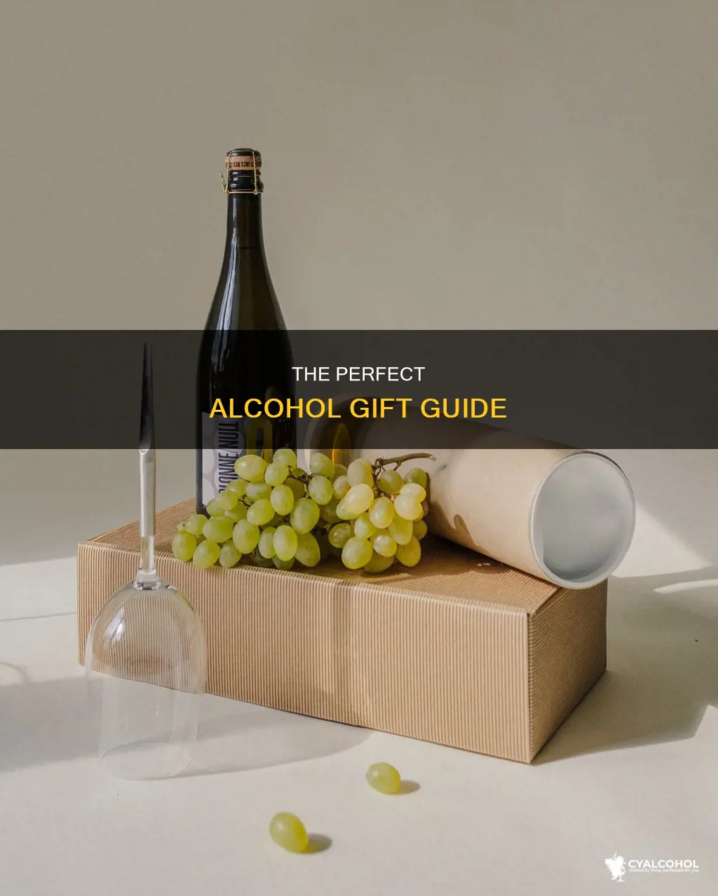 how to give a bottle of alcohol for a guft