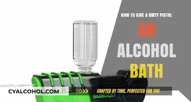 Cleaning Your Pistol: Alcohol Bath Guide