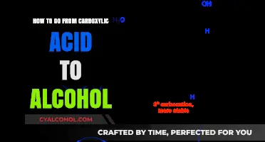 Converting Carboxylic Acid to Alcohol: A Comprehensive Guide