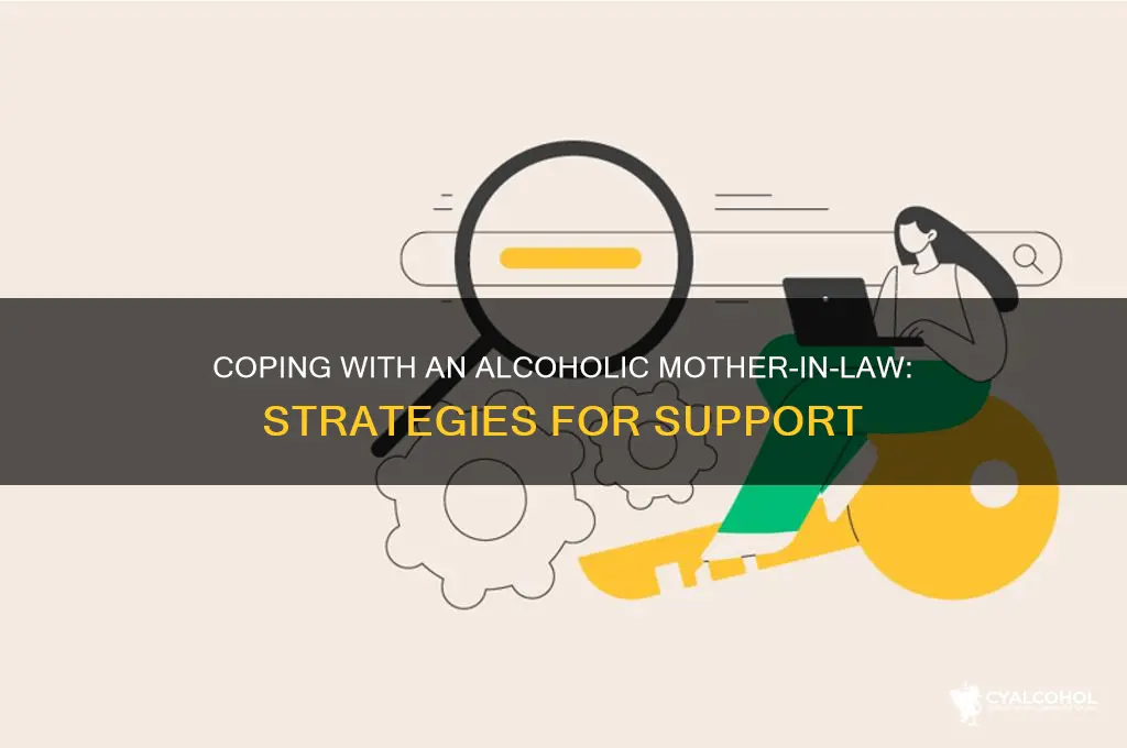 how to handle an alcoholic mother in law