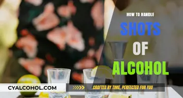Mastering the Art of Handling Alcohol Shots: Tips and Tricks