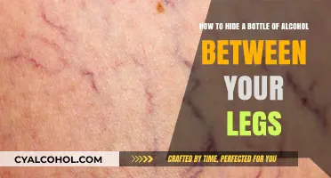 Concealing Alcohol: Between the Legs