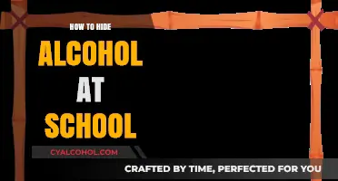 Sneaky Sips: Clever Ways to Conceal Alcohol at School
