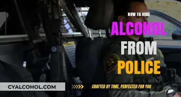 Concealing Alcohol: Smart Strategies to Avoid Police Detection Safely
