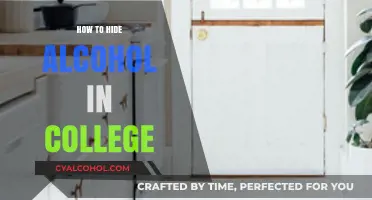 Sneaky Sips: Creative Ways to Conceal Alcohol in College Dorms