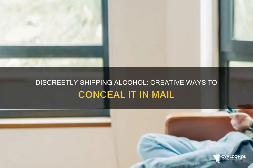how to hide alcohol in mail