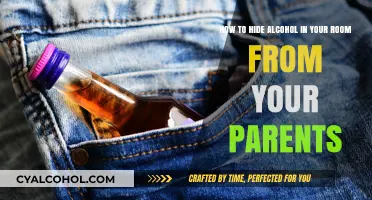 Concealing Alcohol: Tricks to Hide Booze from Parents