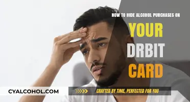 Concealing Alcohol Buys: Debit Card Tricks