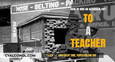 Creative Ways to Gift Alcohol to Teachers