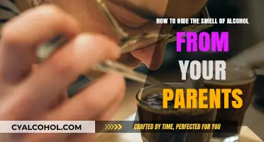 Concealing Alcohol Odor from Parents: Strategies and Techniques