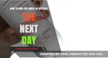Concealing Alcohol's Lingering Scent: Strategies for the Morning After