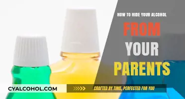 Concealing Alcohol: Strategies for Evading Parental Detection