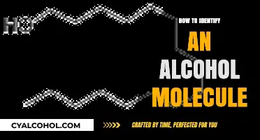 Spotting Alcohol Molecules: Key Characteristics and Identification Techniques