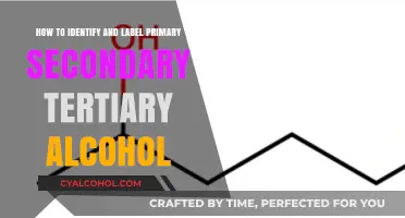 Recognizing Alcohol Types: Primary, Secondary, Tertiary
