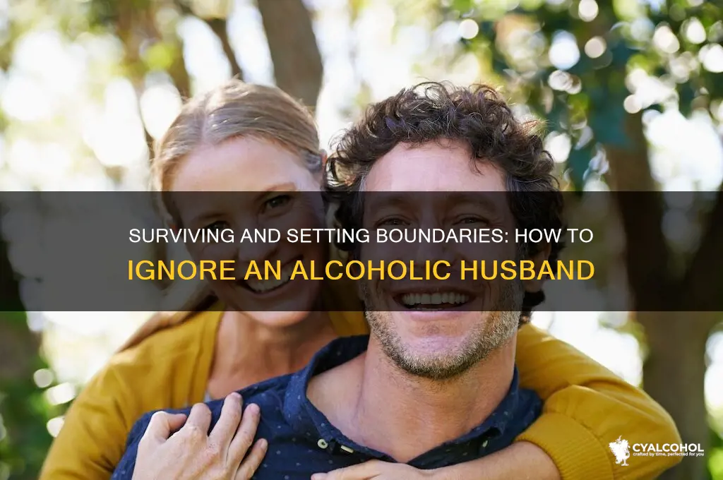 how to ignore an alcoholic husband
