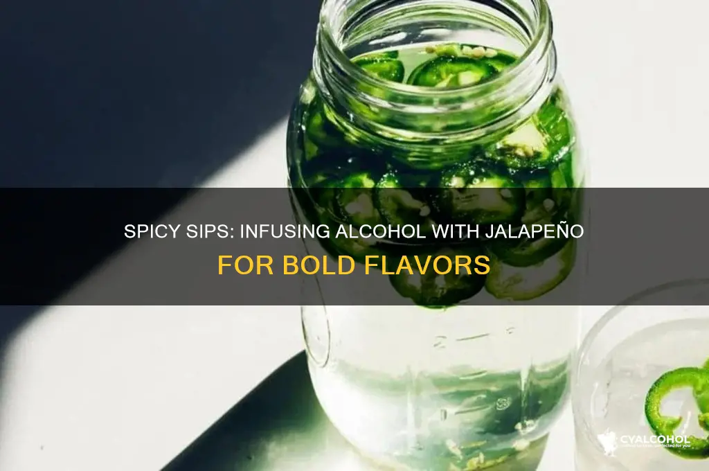 how to infuse alcohol with jalapeno