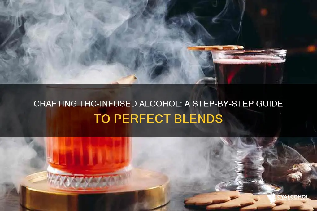 how to infuse alcohol with thc