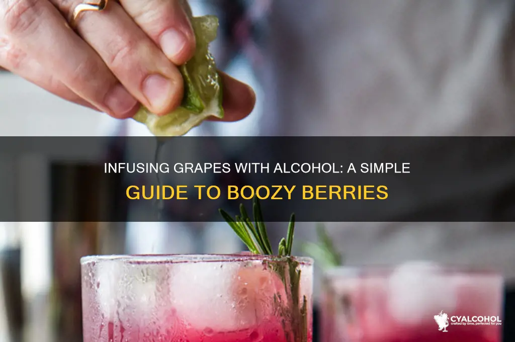 how to infuse grapes with alcohol