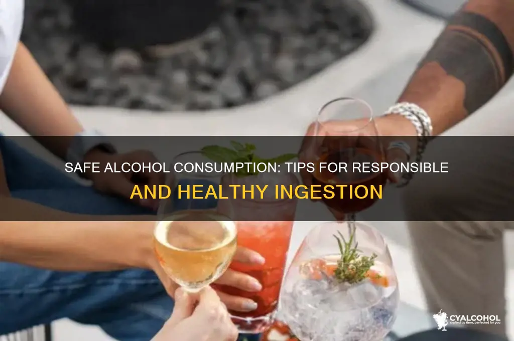 how to ingest alcohol