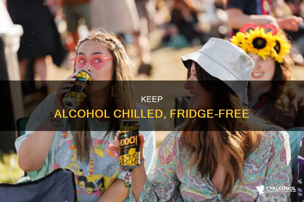 how to keep alcohol cold without a fridge
